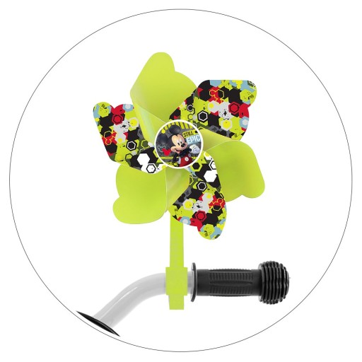 BICYKEL, KOLOBEŽKA ČEPOVÉ KOLESO MICKEY MOUSE CYKLISTICKÉ PRÍSLUŠENSTVO
