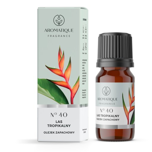 OLEJOVÁ VÔŇA OLEJ AROMATICKÝ 12ml TROPICKÝ LES SVIŽIA SILNÁ VÔŇA