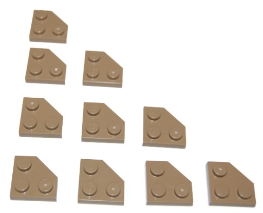LEGO 26601 TANIER 2x2 piesok na mole NOVINKA (5g) 10 ks.