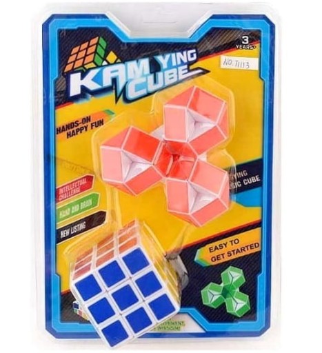 MAGIC PUZZLE LOGICKÁ KOCKA 2 V 1 KOCKE