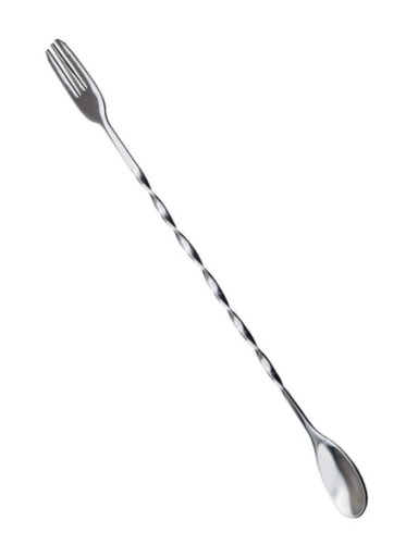 Oceľové barmanské miešadlo na nápoje, 32 cm