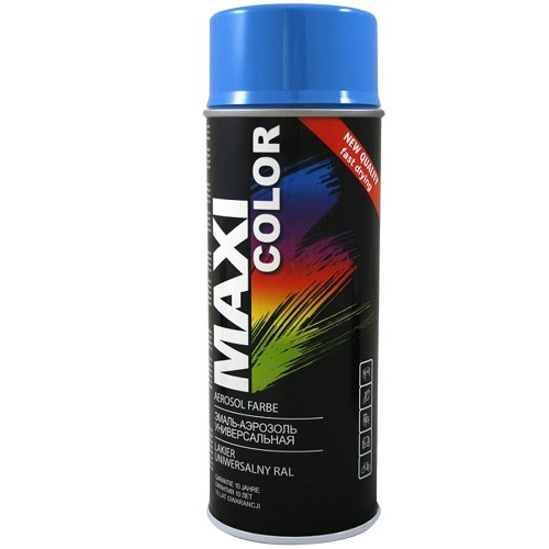 MAXI COLOR LAK LAK LESK RAL 5012 Modrá