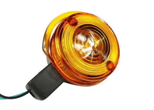 KRUHÁ PREDNÁ SVIEČKA ORANŽOVÁ MZ ETZ