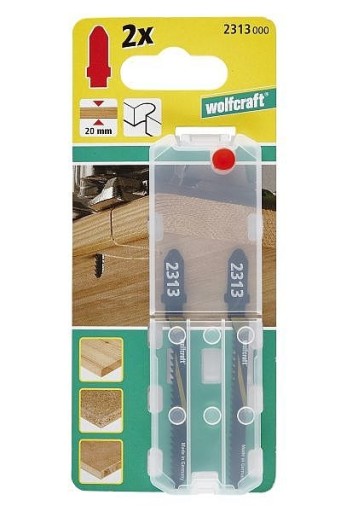 WOLFCRAFT 2 pílové listy Wolfcraft - T-rúčka, presné zakrivenie rezu