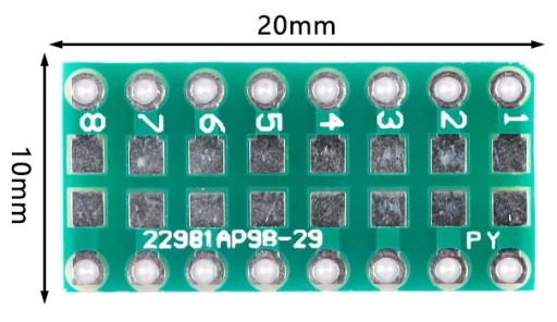 Doska plošných spojov 0805,0603,0402 SMD