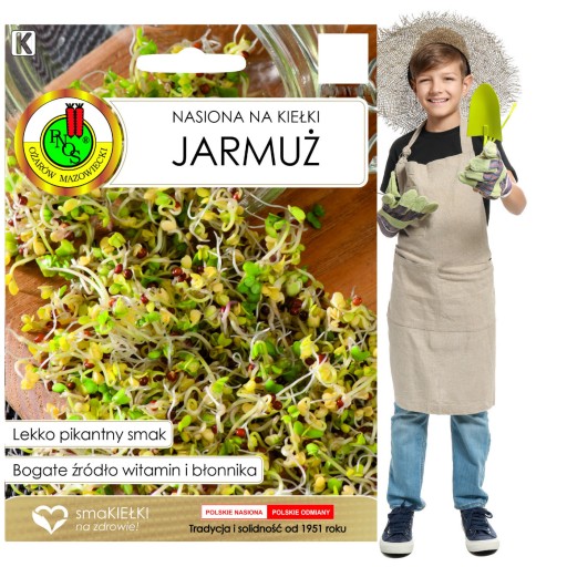 SEMIENKA KALE PRE PEKANTÉ KLÍČKY, BEZ GMO, 5g