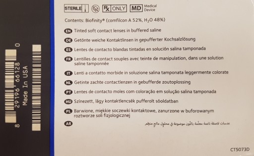 Kontaktné šošovky BIOFINITY 1 ks POWER -2,00