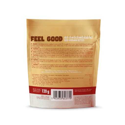 Bio Vegan Bites FEEL GOOD s prebiotikami 120 g