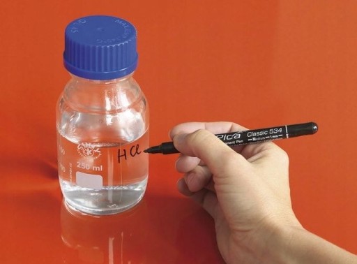 PICA 534/46 Precision Fineline Marker Construction Permanent Black 1mm