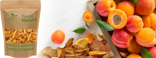 MARHULE SUŠENÉ MRAZOM KUSOVÉ 20g Marhule sušené BEZ CUKRU Kvalita 0,02 kg