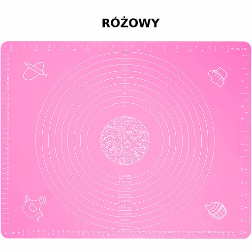 VEĽKÝ SILIKÓNOVÝ STÔL, KUCHYŇSKÁ PODLOŽKA, S ROZMERY