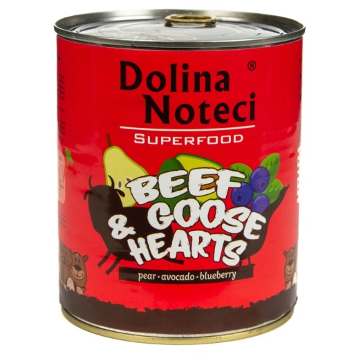 Dolina SuperFood Hovädzie a husacie srdce 400g