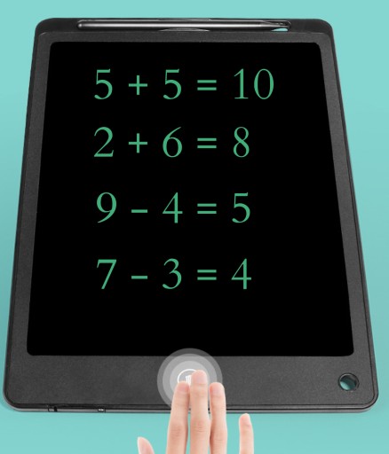 VEĽKÝ GRAFICKÝ TABLET KRESLENIE A PÍSANIE 8,5'' dotykové pero PRE DETI
