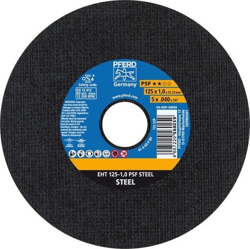 PFERD EHT 115-1,0 PSF OCEL