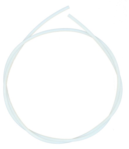 PTFE TEFLÓNOVÁ RÚRA 2/4 mm 1,75 mm BIELA - 1 m