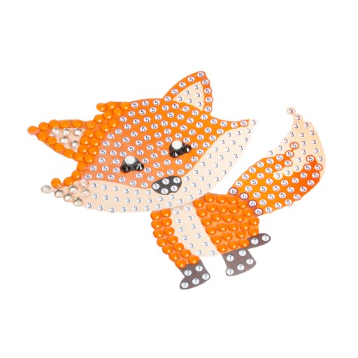 KIDEA Diamantové nálepky Animals 500 diamonds diamantová vyšívacia mozaika