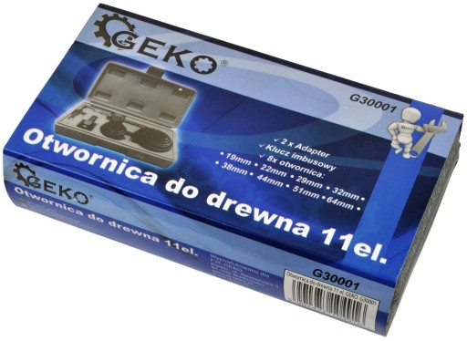 DIEROVÉ PILY PRE FRÉZA NA DREVO 11 EL 19-64 MM
