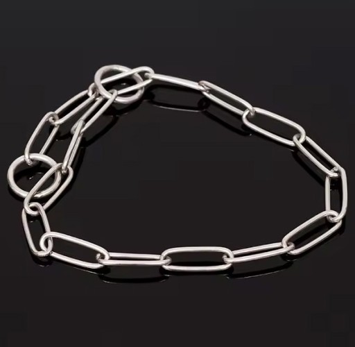 DOG CHOKER SILNÝ BEHAVIORÁLNY ROCK GOLIER, NASÚVACÍ SVORKA 60cm L