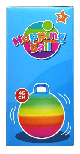 Skákačka Lopta na skákanie 45 cm Rainbow