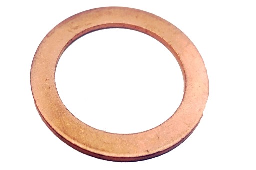 Medená podložka 10x16x1,5mm 1 kus