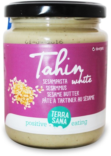 BIELE TAHINI (SEZAMOVÁ PASTA) BIO 250 g - TERRASANA