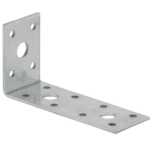 OCELOVÝ UHLOVÝ KONEKTOR 50x100x35 MM TESÁRNY
