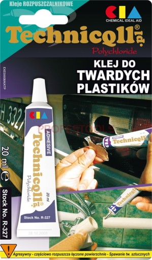 LEPIDLO NA TVRDÉ PLASTY PVC ABS POLYSTYRÉN