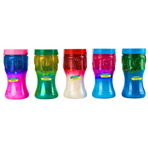 Glutek Stretchy Scented Dvojfarebná antistresová slizová hmota 400 ml