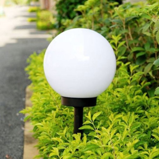 Solárne LED záhradné guľové svietidlo IP44 15cm