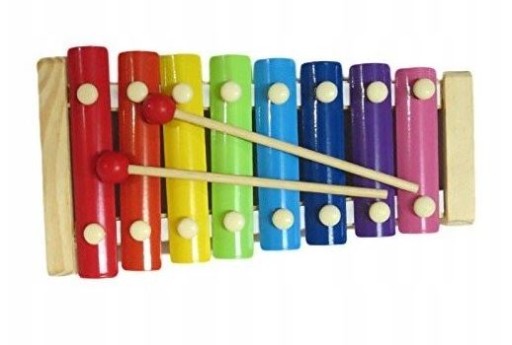 DREVENÝ CULMER 8 TÓNOV DÚHOVÝ PRE DETI 20CM