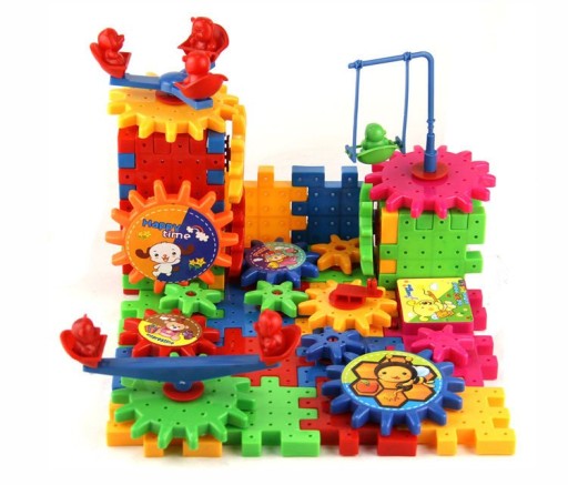 Stavebné bloky, puzzle vzdelávacieho zariadenia