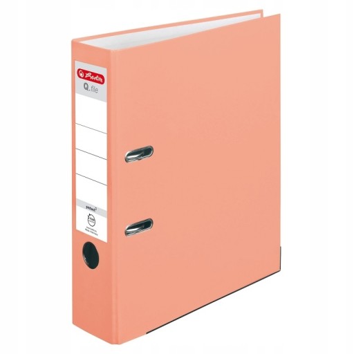 Herlitz A4 Q.zakladač 8cm lososovoružový