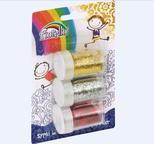 FIORELLO LOSE GLITTER 8G X 3 FARBY
