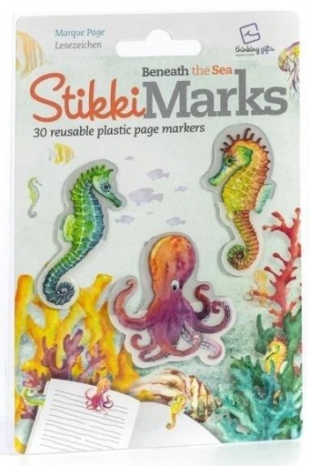 StikkiMarks Beeath the Sea Bookmarks Water