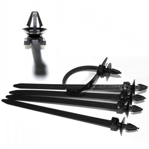 Sťahovací páska 275mm s klipom 7mm tlmič kábla