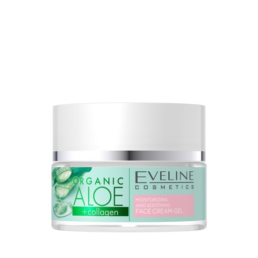 Eveline Cosmetics Organic Aloe pleťový krém-gél