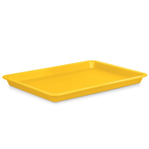 KUCHYŇSKÝ PODNOS PODKOR 30X20CM ŽLTÝ REGÁL NA POTRAVINY