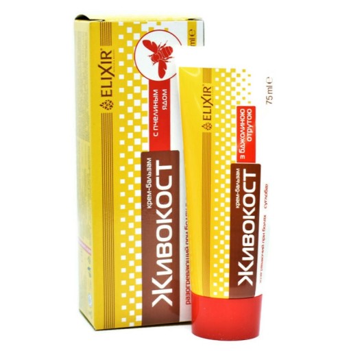 Kostihojová masť s včelím jedom 75ml Remedy