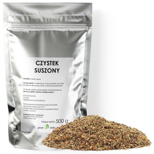 SUŠENÝ Cistus, prírodný čaj, 500g