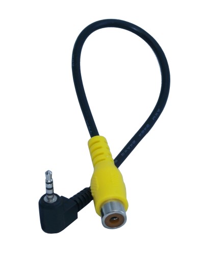 Kábel AV kamery RCA 2,5 Jack Video adaptér 4p