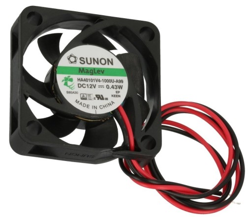 Sunon HA40101V4 ventilátor 40x40x10 Tichý 15,7dBA
