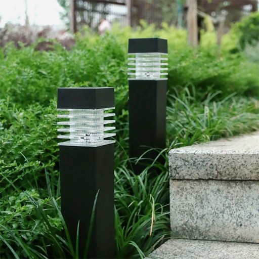 LED solárne svietidlo LED ZÁHRADNÝ STĹP