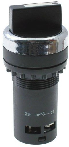30 mm otočný spínač pre kryt, 3 polohy