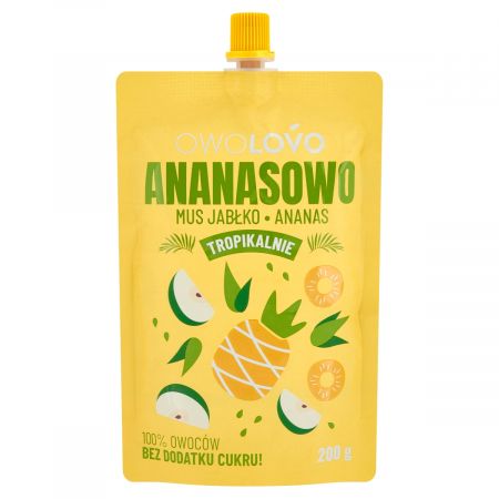 Owolovo Ananasowo Jablkovo-ananásová pena 200 g