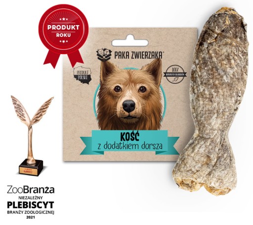 PET BOX PSA POKLAD KOST S TRESKOU S 12cm