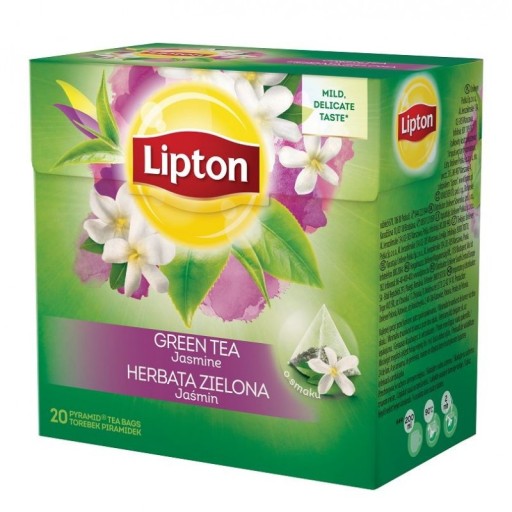 Lipton Jasmínový zelený čaj 20 pyramíd