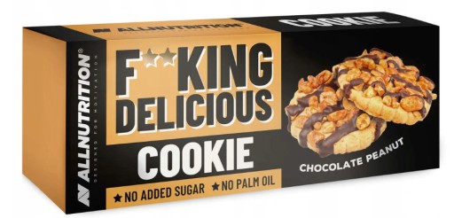 ALLNUTRITION FITKING DELICIOUS COOKIE ČOKOLÁDA Arašidy 128g