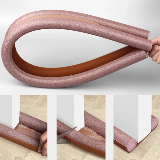 PENOVÉ TESNENIE DVERÍ OKEN, dvojité akustické, odolné voči prievanu a hmyzu