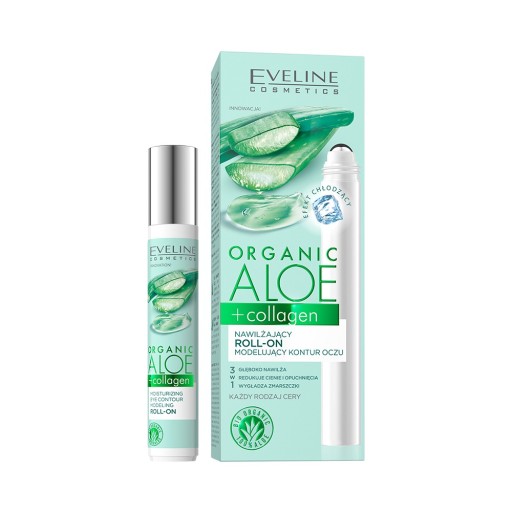 Eveline Cosmetics Organic Aloe eye roll-on