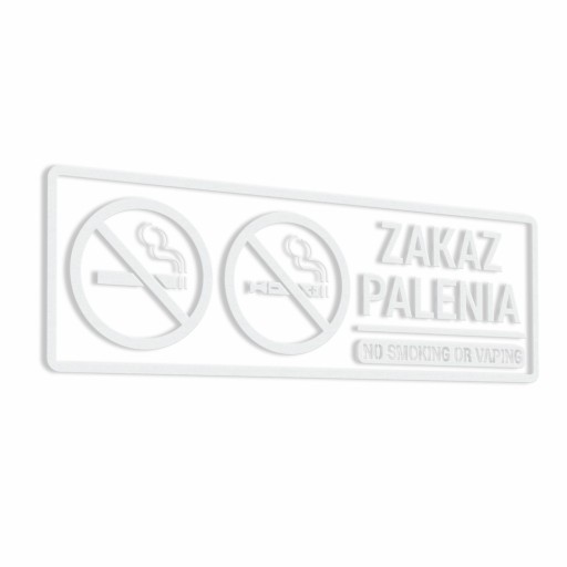 Nálepka – Zákaz fajčenia 6,7x20